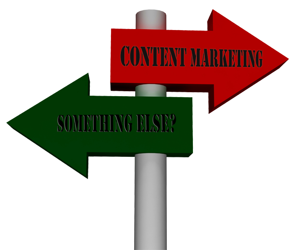 Should you use content marketing or something else?