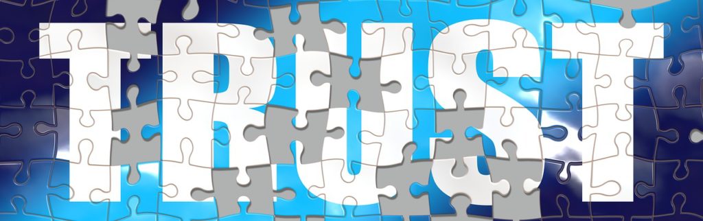 building trust with donors is like slowly putting a puzzle together