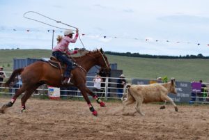 these fundraising copywriting tips help you lasso your reader’s attention just like this rodeo performer