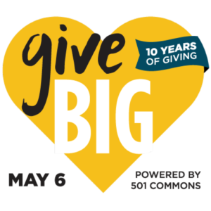 Givebig 2020 logo for the Washington-based one-day spring fundraising campaign